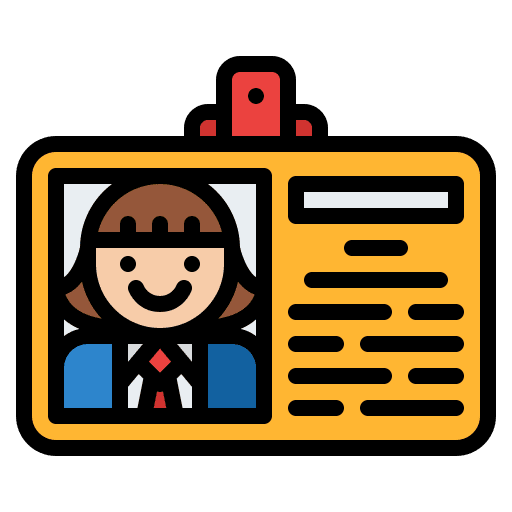 Student card pass student education icon