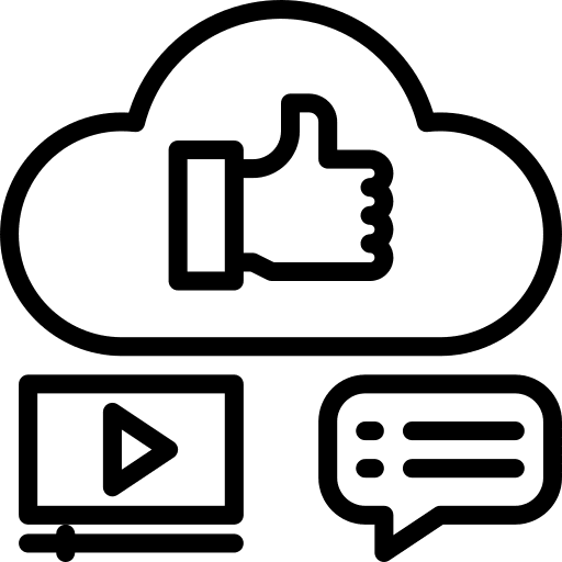 Feedback like marketing cloud icon