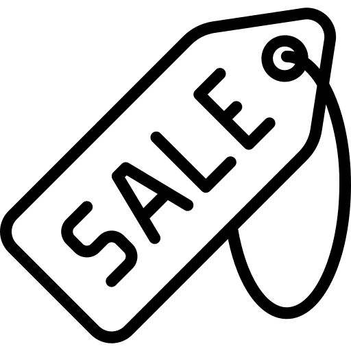 Sale offer discount tag icon