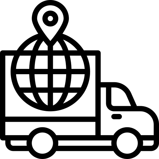 Delivery truck logistics delivery truck shipping and delivery icon