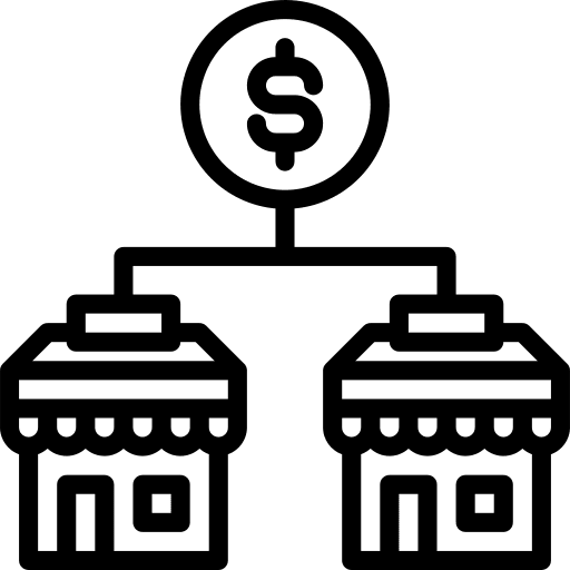 Shopping store commerce shopping icon