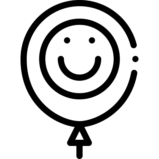 Balloon birthday and party balloon birthday icon