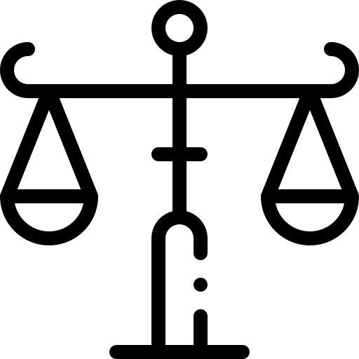 Scale law balance miscellaneous icon