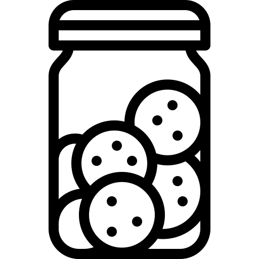 Cookies sweet bakery cookies icon