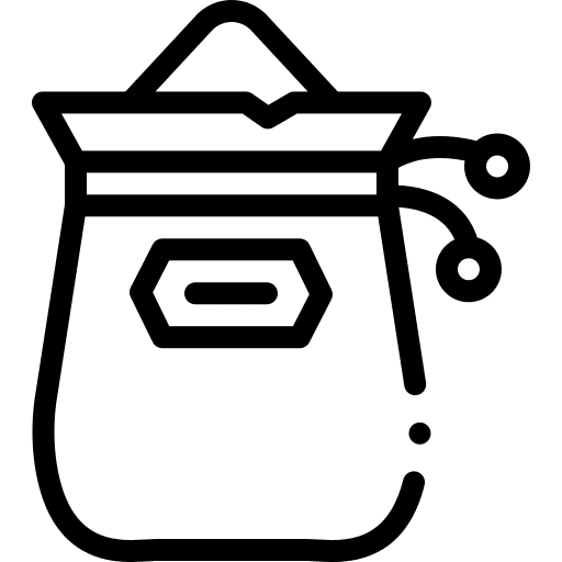 Flour food and restaurant cereal flour icon