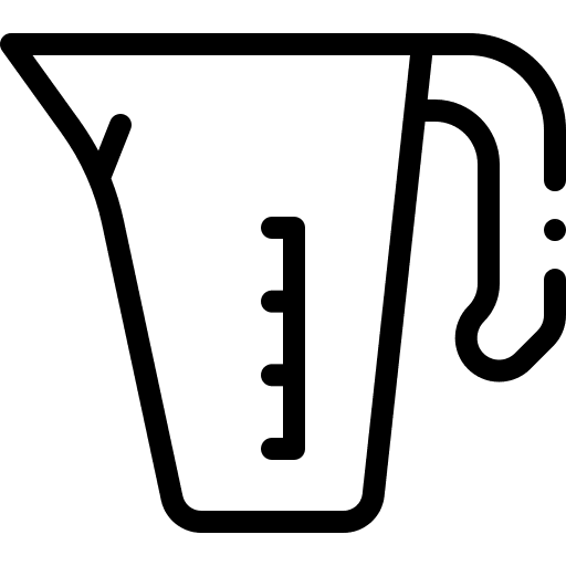 Measuring cup furniture and household tools and utensils measure cup icon