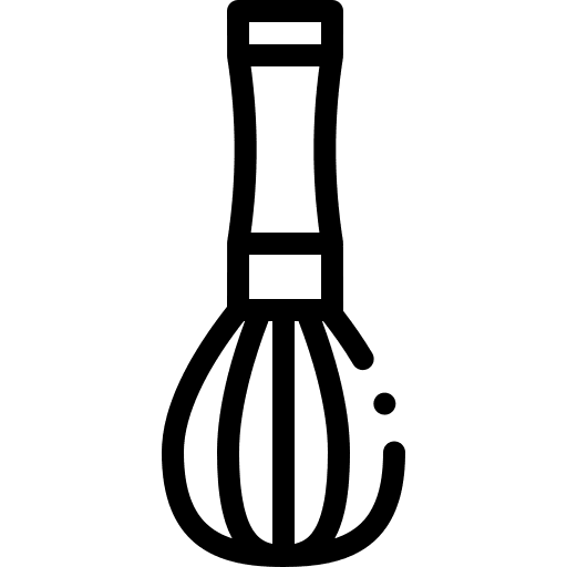Whisk food and restaurant kitchenware whisk icon