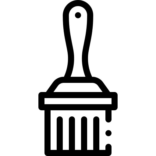 Brush brush food and restaurant bread icon