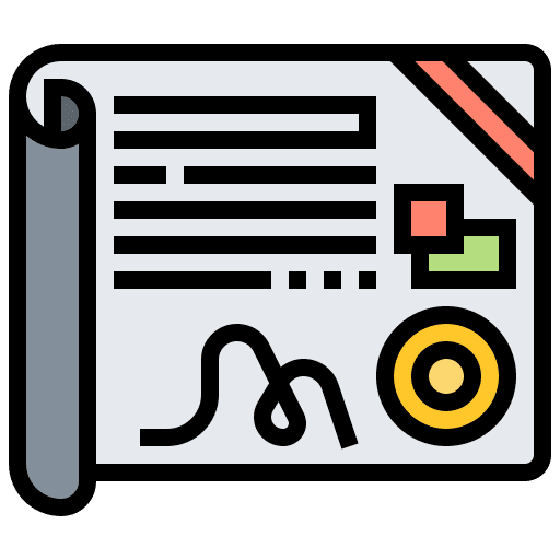 Education certificate education diploma icon