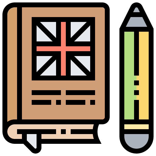 Language book study language icon
