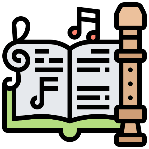 Music music notes education notes icon