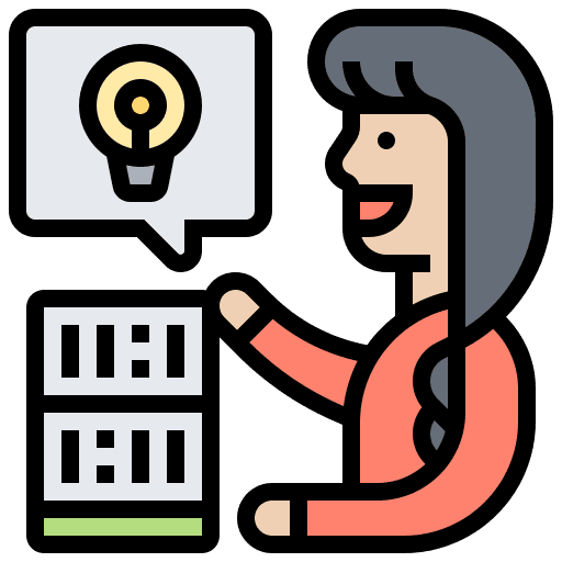 Reading learning study literature icon