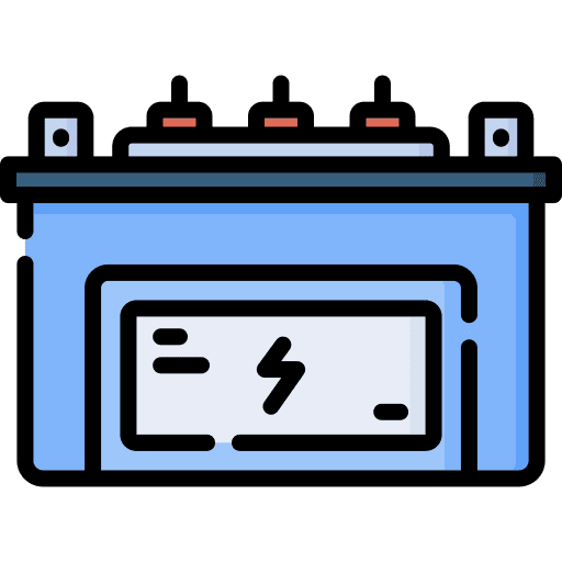 Battery battery technology industry icon