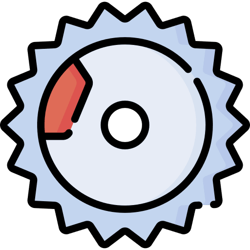 Saw carpentry saw construction and tools icon