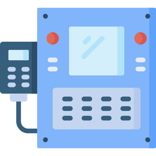 Control panel security electronics control panel icon