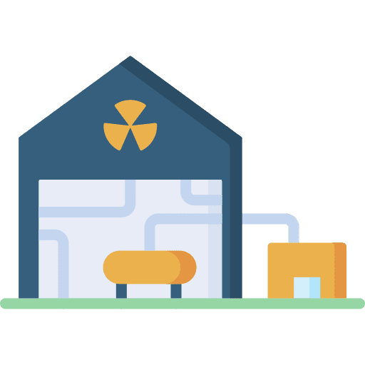 Industry technology barrel gas icon
