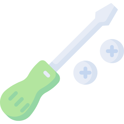 Screwdriver screws screwdriver home repair icon