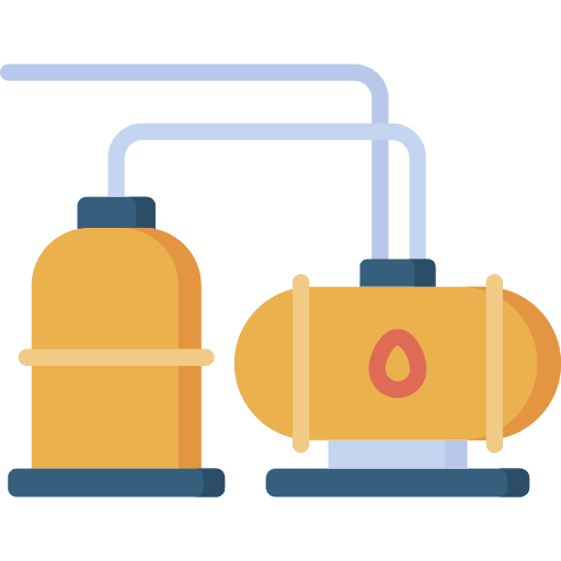 Tank barrel petroleum tank icon