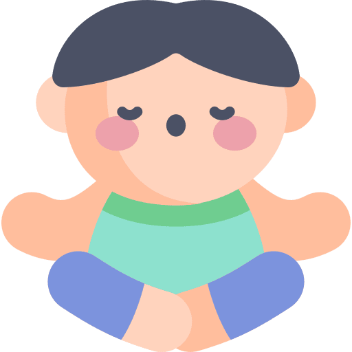 Yoga people meditation wellness icon