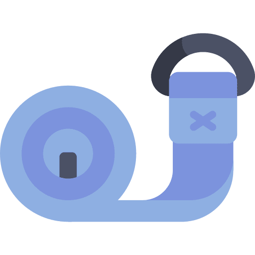 Strap yoga sports and competition stretching icon