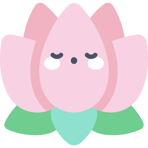 Lotus wellness flower garden icon