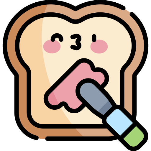 Toast jam food food and restaurant icon