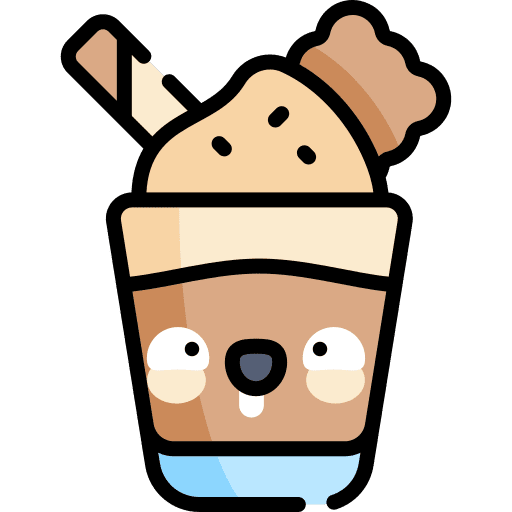 Frappe food coffee shop cold icon