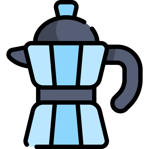 Moka pot morning coffee pot moka pot icon