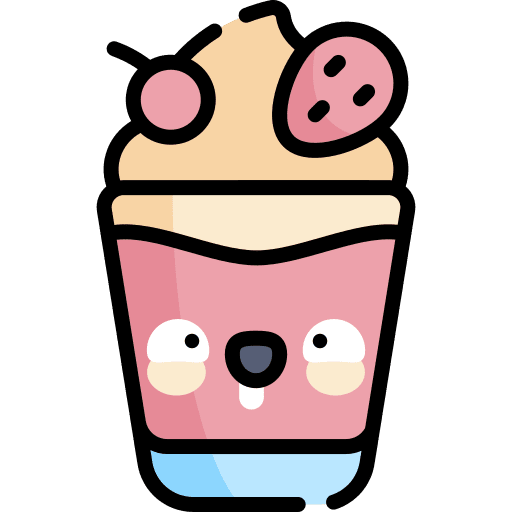 Smoothie organic fruit healthy food icon