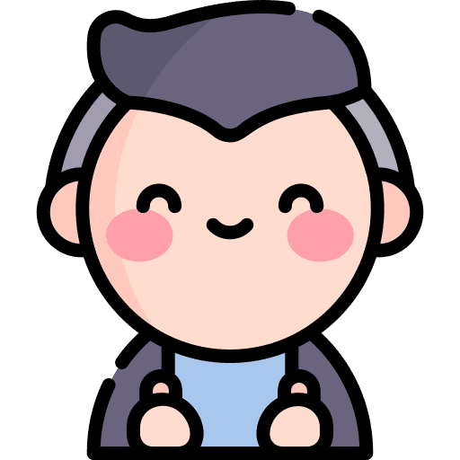 Motivated motivation man smiling icon