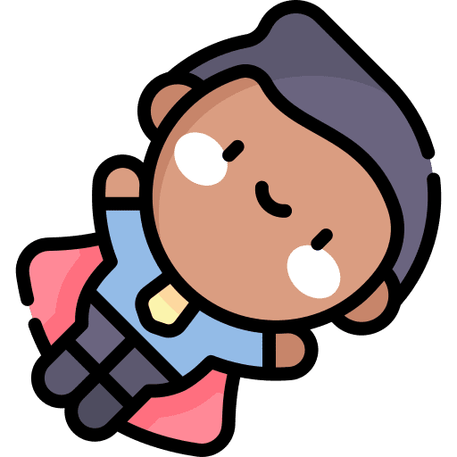 Superhero superhero man cape icon