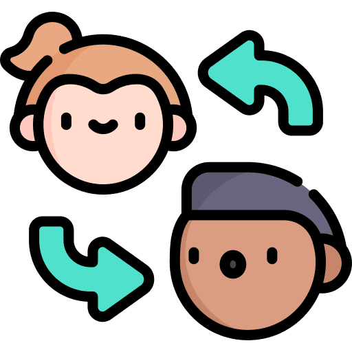 Synergy synergy people connection icon