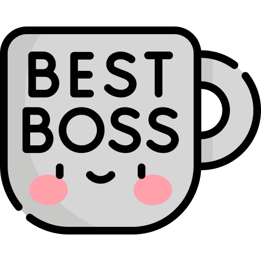 Best boss drink best boss present icon