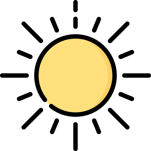 Sun sunny weather sun icon