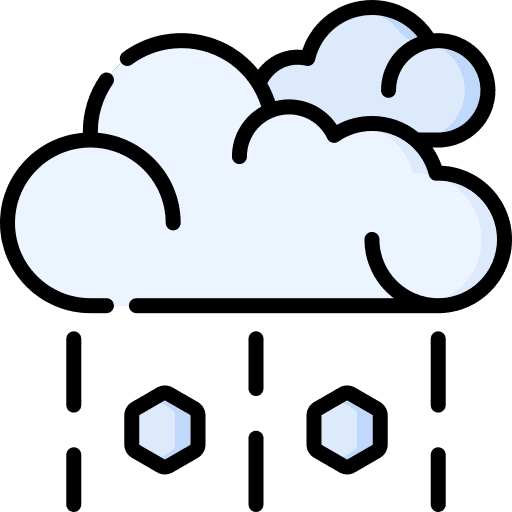 Sleet sleet climate snowy icon