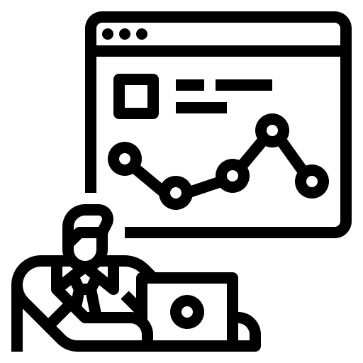 Analyze statistic crisis management calculate icon