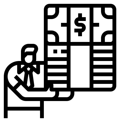 Currency people business businessman icon