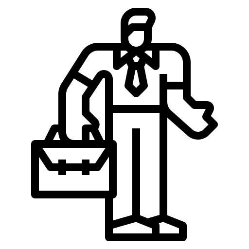 Employee avatar professions and jobs staff icon