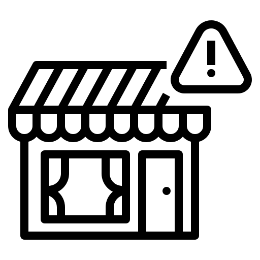 Market market business and finance crisis management icon