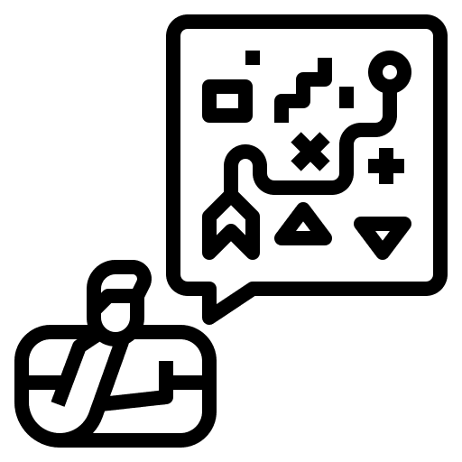 Strategy business and finance strategy avatar icon