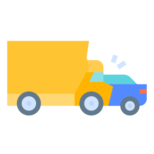 Accident management accident transportation icon