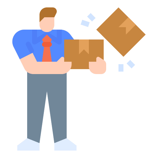 Accident people critical business and finance icon