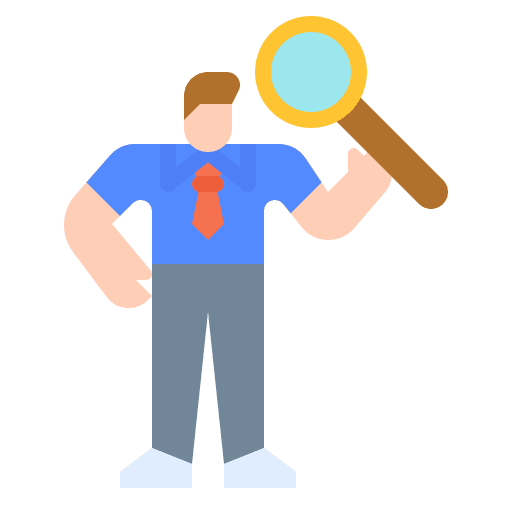 Identification management businessman business and finance icon