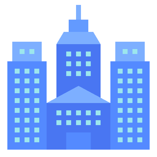 Property building condominium architecture and city icon