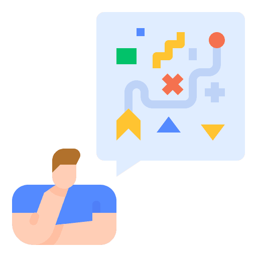 Strategy avatar crisis management business icon