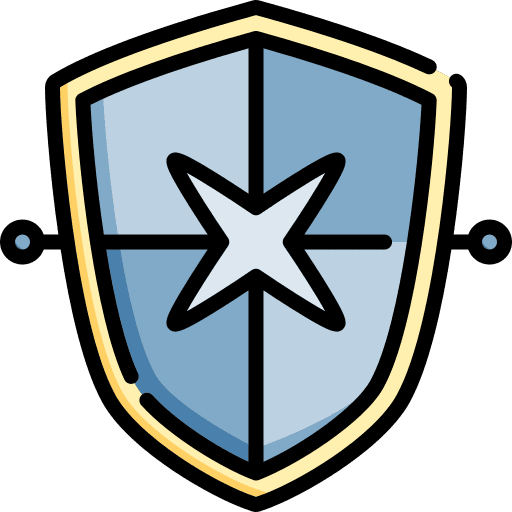 Shield code ui antivirus icon
