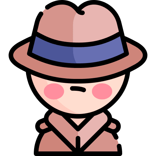 Private detective people private detective avatar icon