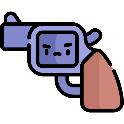 Gun handgun weapon gun icon
