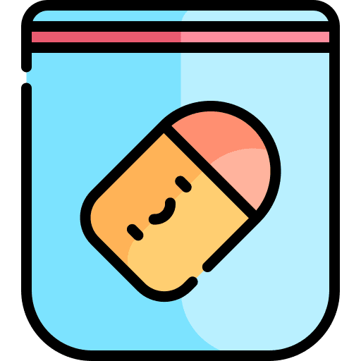 Bullet magnifying glass crime investigation icon