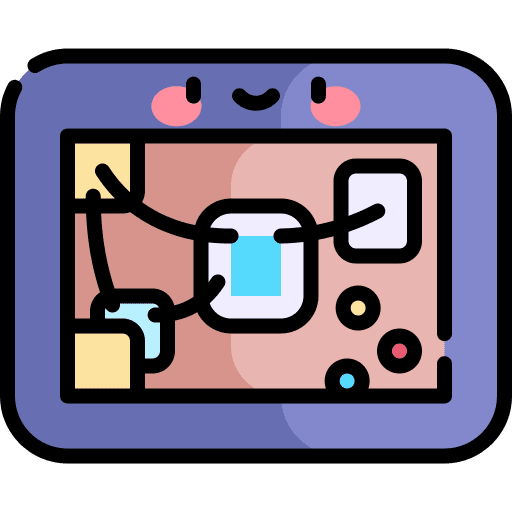 Pinboard board paper business icon